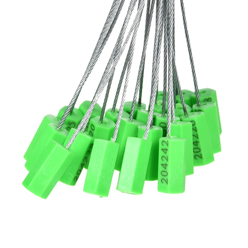 铅封钢丝一次性防盗抽紧式钢丝封条集装箱油罐车施封锁物流扎带