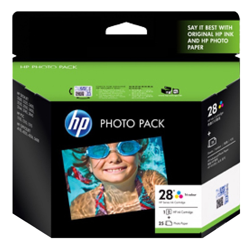 惠普(HP)C8728A 28 彩色墨盒 相纸装 Q8893AA(适用Officejet 5610 5679 4355)
