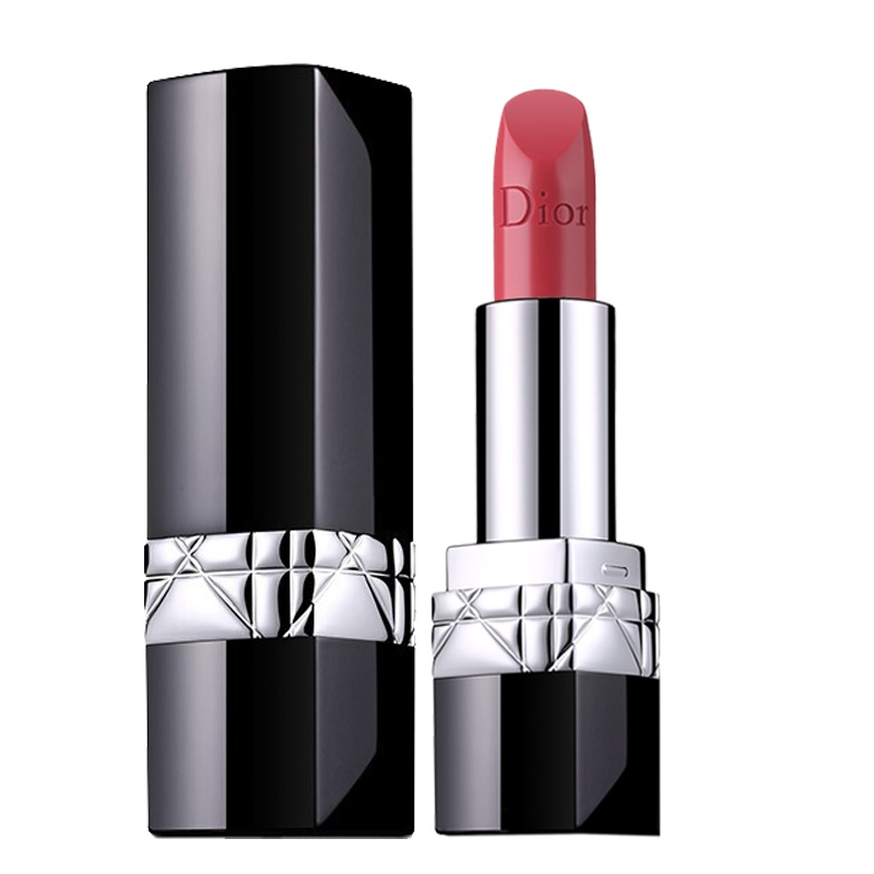 【专柜正品】Dior迪奥口红烈艳蓝金唇膏女士999滋润888哑光 028#珊瑚红 赠玫瑰礼盒礼袋