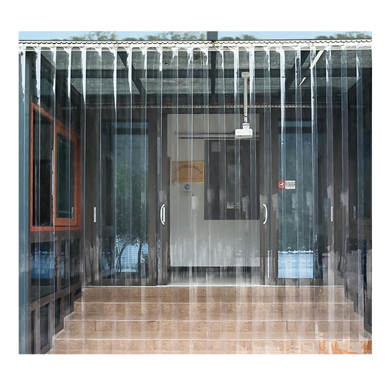 奥一 透明塑料门帘子PVC软玻璃门帘防蚊隔断皮帘高透明高2.3米宽1.40米