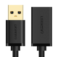 绿联(UGREEN)USB3.0延长线公对母1米 高速传输数据连接线