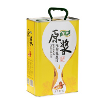 龙大 食用油 原浆花生油 4L/桶 4桶/箱 压榨一级原浆花生油 头道初油 滴滴生香