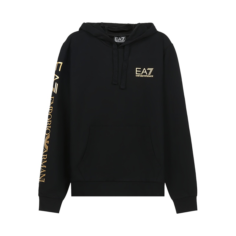 EMPORIO ARMANI EA7 阿玛尼 男士棉质 连帽长袖卫衣运动衫8NPM18 PJ05Z
