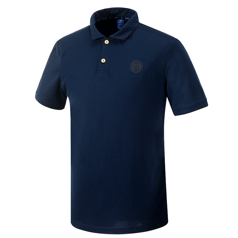 国际米兰俱乐部Inter Milan官方2020夏季男子新款POLO衫简约时尚运动休闲短袖速干宽松百搭修身显瘦翻领上衣