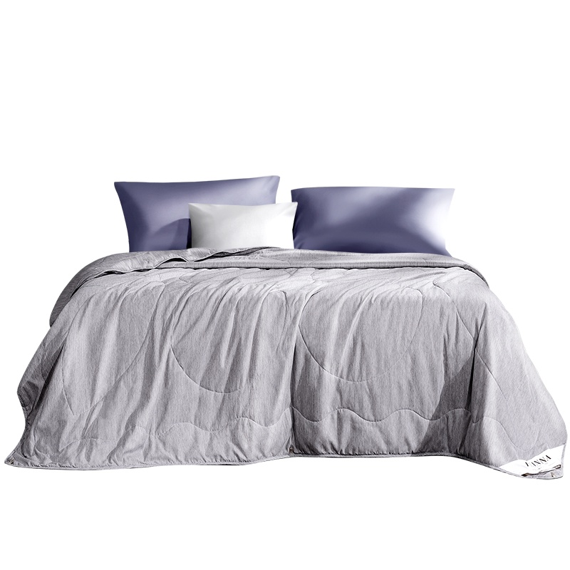 富安娜FUANNA大豆纤维被子抗菌空调被阳离子被芯单人学生宿舍双人夏凉被