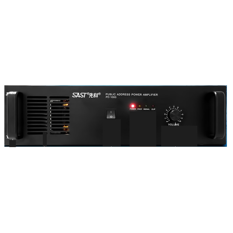 SAST/先科 PD-1000 专业大功率定压定阻后级功放机1000W 公共广播 HIFI功放