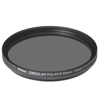 尼康(Nikon) 55mm CPL 偏振镜 圆形偏振滤镜 玻璃镜片