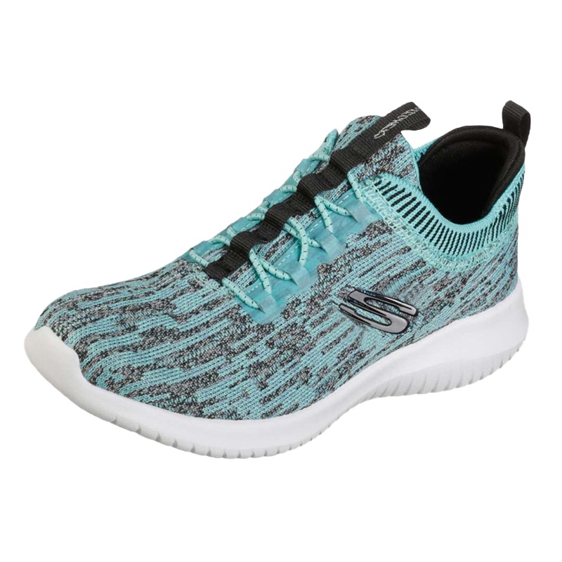 SKECHERS GIRLS 女童大童时尚休闲运动鞋81553L-TQBK