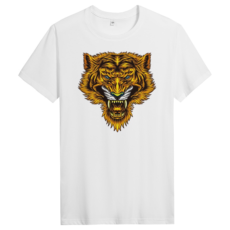 纯棉短袖T恤男士潮流圆领夏季半袖体恤衣服男 DT11454