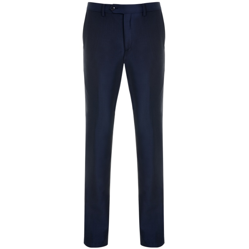 依文男士西裤羊毛西装裤商务绅士西服裤进口面料EB570362