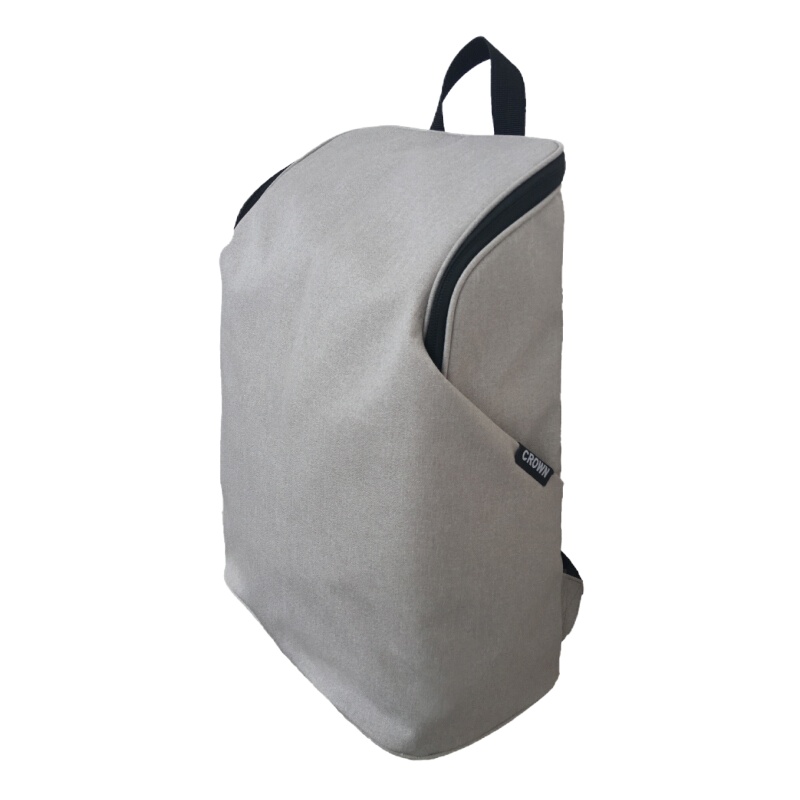 皇冠CROWN 时尚休闲双肩背包 E-P1101S 浅灰色
