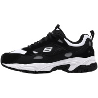 Skechers斯凯奇男鞋休闲鞋2018新款复古蛇纹时尚厚底老爹鞋666058