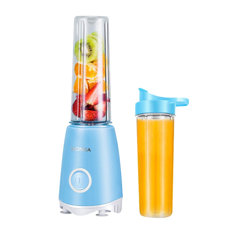 康佳(KONKA)料理机多功能家用榨汁机 搅拌机 便携式果汁机(可榨汁、制作婴儿辅食、奶昔)KJ-JF302(B)