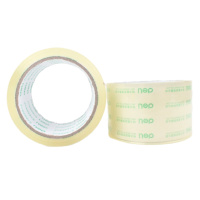 得力30322封箱胶带60mm*50*50um (6卷/筒)