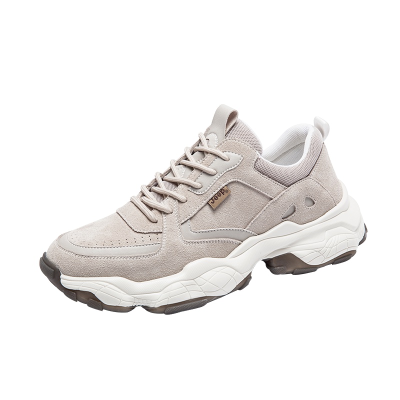 Jeep吉普男鞋运动休闲潮流老爹鞋时尚透气轻便