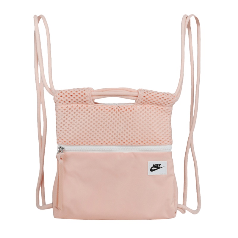 NIKE耐克双肩包女包2021新款运动包休闲收纳抽绳包背包CU2600-664