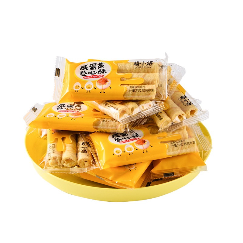 蔡小妍蛋卷鸡蛋糕点混合口味24g*30小包