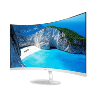 冠捷(AOC) 27英寸 2K高清 1500R大曲面微框 120%sRGB 设计办公低蓝光不闪 液晶电脑显示器( CQ27N2)