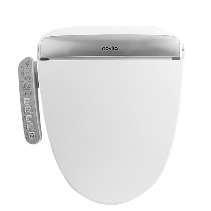 科勒旗下诺维达（novita）BD-RA690T（长款）智能马桶盖板通用u型短款即热式暖风烘干洁身器智能盖板
