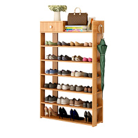 企购优品 南荣 拼装鞋架多层简易防尘鞋柜宿舍鞋架子长75*宽24*高95cm(六层)