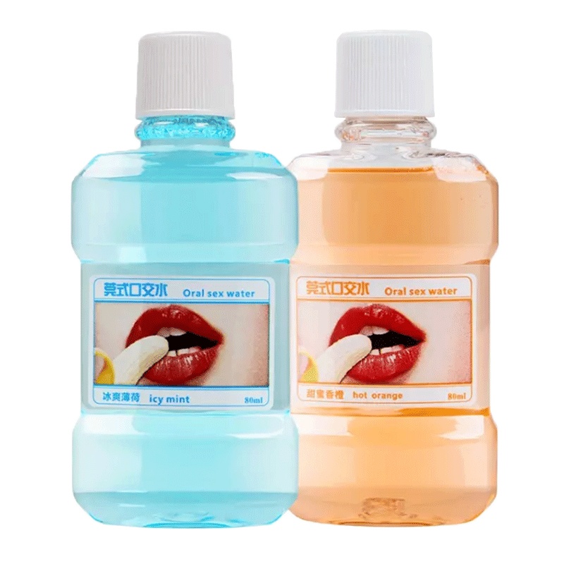 久爱(JIUAI)莞式口娇水 冰火两重天润滑液套装水 夫妻房事情趣口爱漱口水 男女共用成人情趣性用品 香橙味冰爽+火热