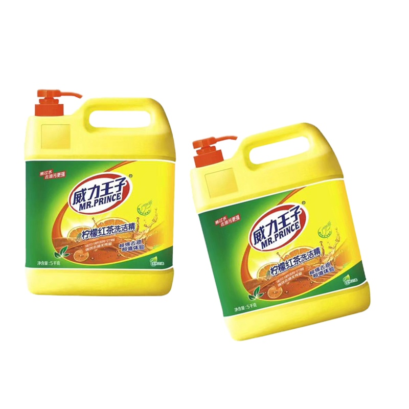 威力王子 柠檬红茶洗洁精 5kg