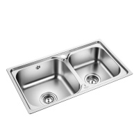 欧琳OULIN 304不锈钢水槽裸槽OLWG7200A 厨房洗菜盆洗水盆