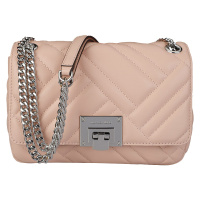 MICHAEL KORS 迈克·科尔斯 MK女包 VIVIANNE系列粉色皮质女士单肩斜挎包女