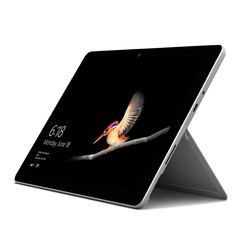 微软(Microsoft)Surface Go 10英寸笔记本平板电脑二合一(4415Y 8GB 128GSSD 银色)带键盘