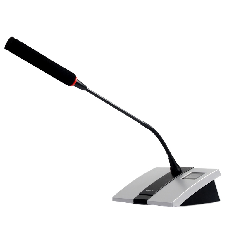 狮乐(SHILE) YW-6 数字无线手拉手会议系统专业大型会议室鹅颈麦克风话筒设备 一拖十无线麦克风一套 HB