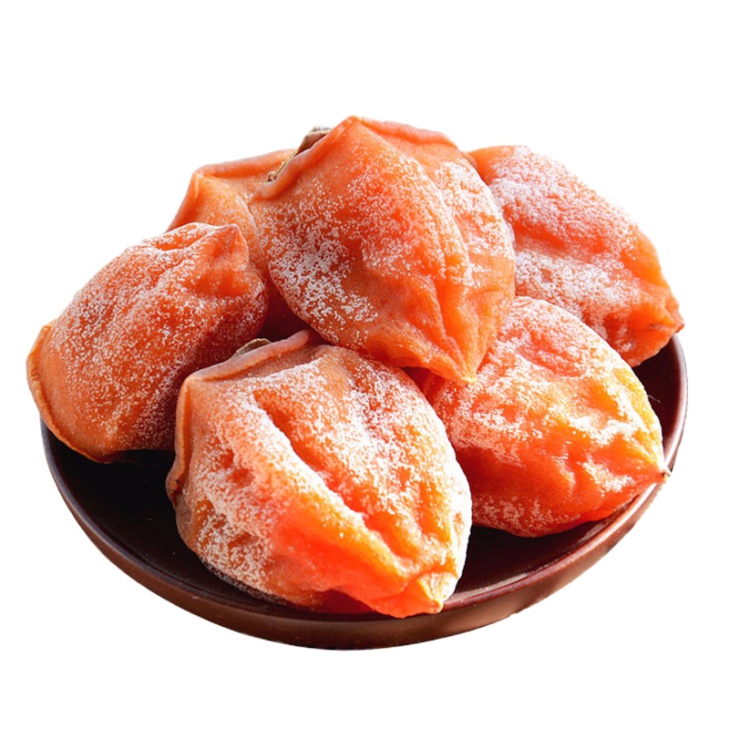 2斤包装(冰箱冷冻保存) 柿饼富霜降溏心柿饼 吊柿子