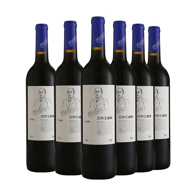 张裕(CHANGYU)旗下 巴狄士多奇 DS029 蛇龙珠干红葡萄酒13度 750ml *6整箱装