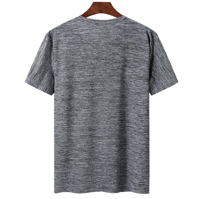 PMMP短袖T恤男大码夏季加肥加大冰丝半袖肥佬打底衫简约风纯色潮体恤