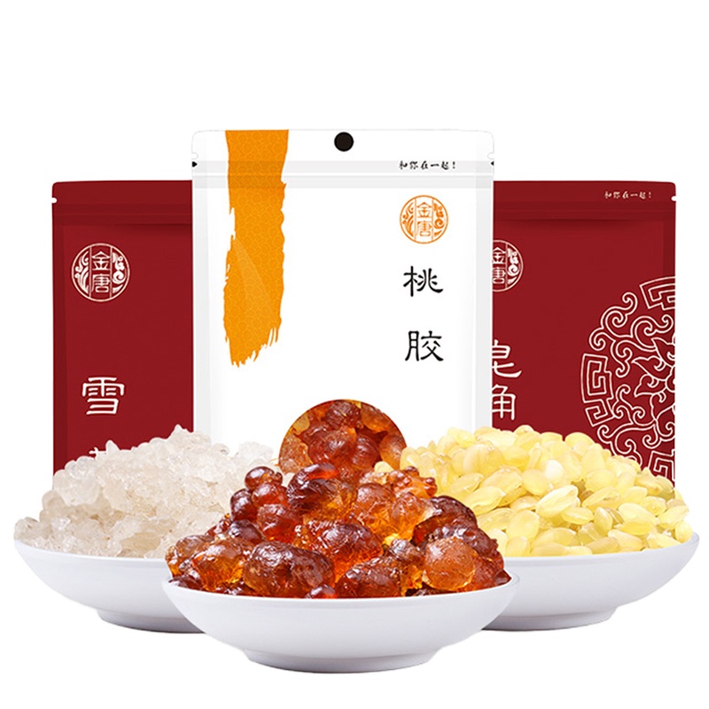 桃胶皂角米雪燕组合330g(桃胶200g+皂角米100g+雪燕30g) 滋补健康组合