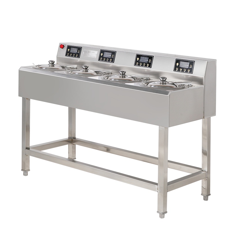 飞天鼠 煲仔饭机4头 商用煲仔饭机器 智能定时煲仔炉 锡纸专用砂锅 单层单排四头