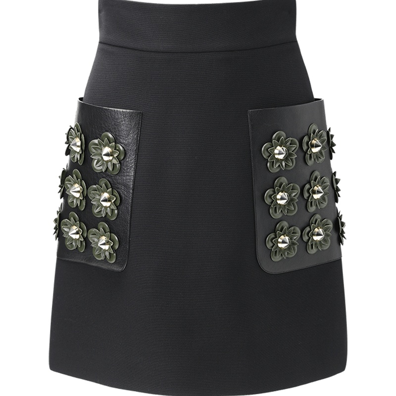 芬迪FENDI 半身裙 贴花FQ6593 女士半身裙