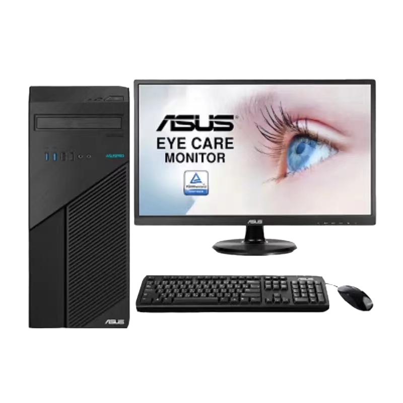 华硕D540MC台式机 I3-9100/8G/1TB+128G/21.5寸