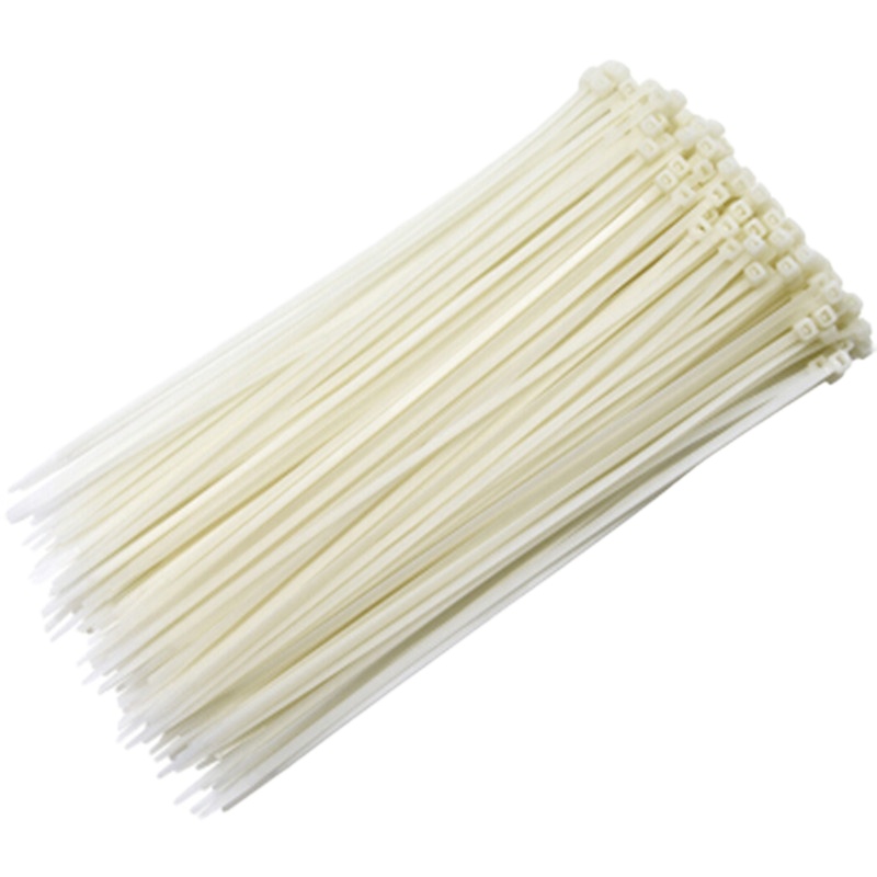 自锁式尼龙扎带大号 理线带 扎线 4.0*250mm 白色 (200支装) OT1014G