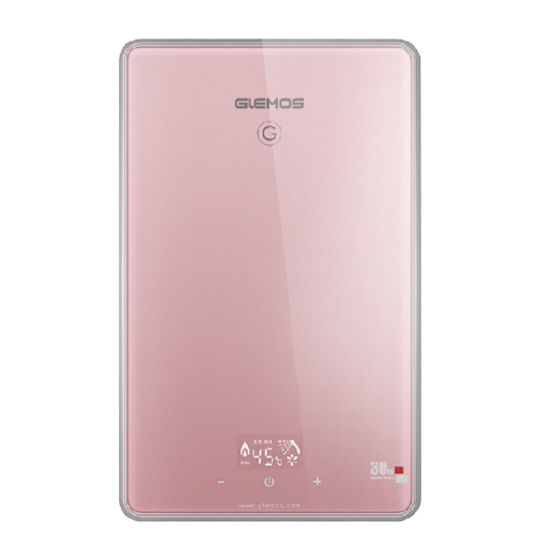格林姆斯(GLEMOS)WZL9-75即热式电热水器 超薄触摸智能恒温免储水 7500W 玫瑰金