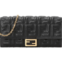 预订 FENDI 芬迪 CONTINENTAL WOC包 单肩包 斜挎包 链条包中号 FF标识FF压纹8M0365金扣