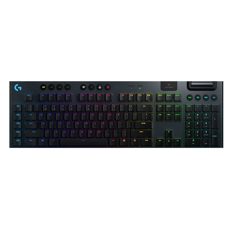 罗技(Logitech) G913机械键盘无线蓝牙双模游戏电竞超薄电脑吃鸡全尺寸RGB背光矮轴类青 GL-L轴类红轴手感