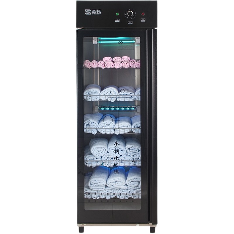 圣托(Shentop)毛巾消毒柜美容院专用 不锈钢浴巾衣服保洁柜 紫外线臭氧双重消毒商用 ZTP460-Y3