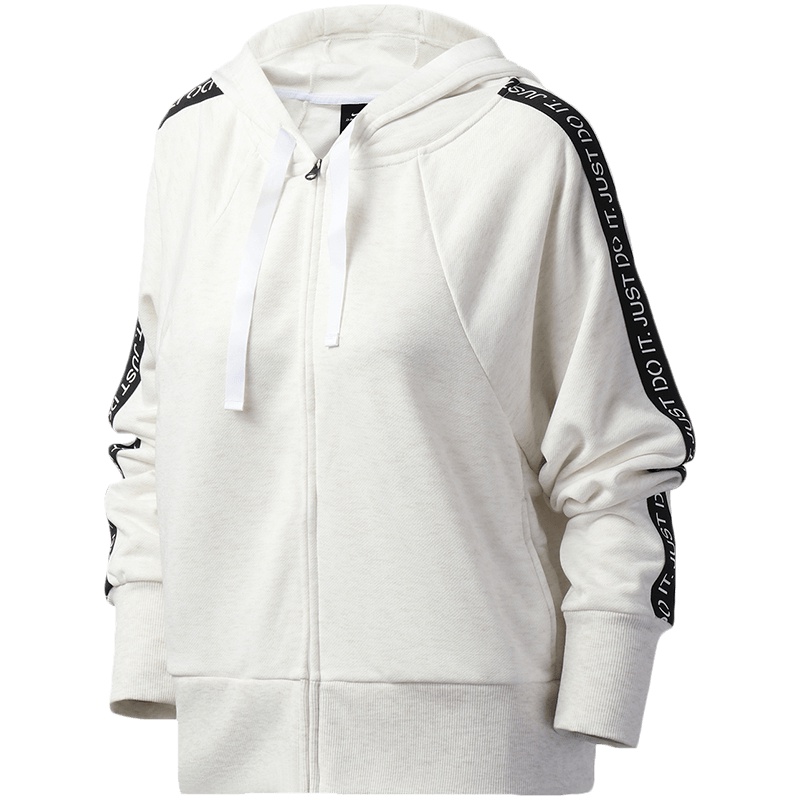 NIKE耐克女装外套连帽透气针织舒适开衫夹克运动服BV5042