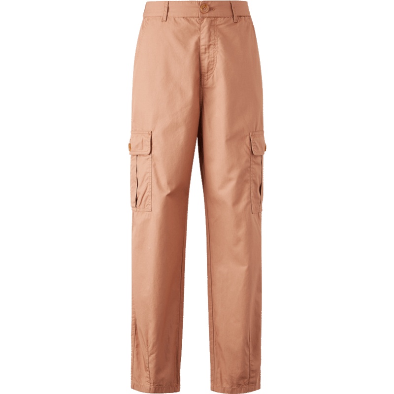 [2件2折价:43]MECITY女装夏季亲肤纯棉口袋工装休闲裤