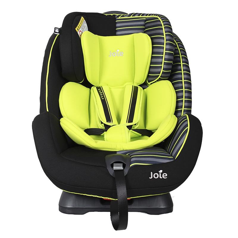 巧儿宜(JOIE) 英国儿童婴儿安全座椅0-7岁双向安装可躺汽车用婴儿座椅 C0925 适特捷 条纹绿