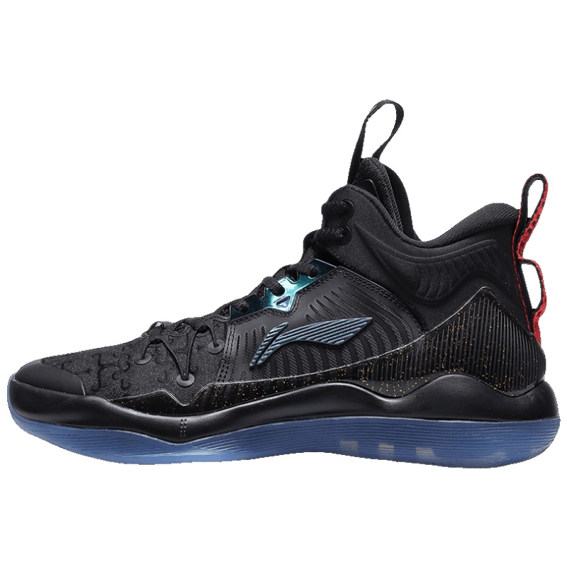 李宁牛气冲天篮球鞋男鞋新款男士鞋子中帮运动鞋ABAQ137-10