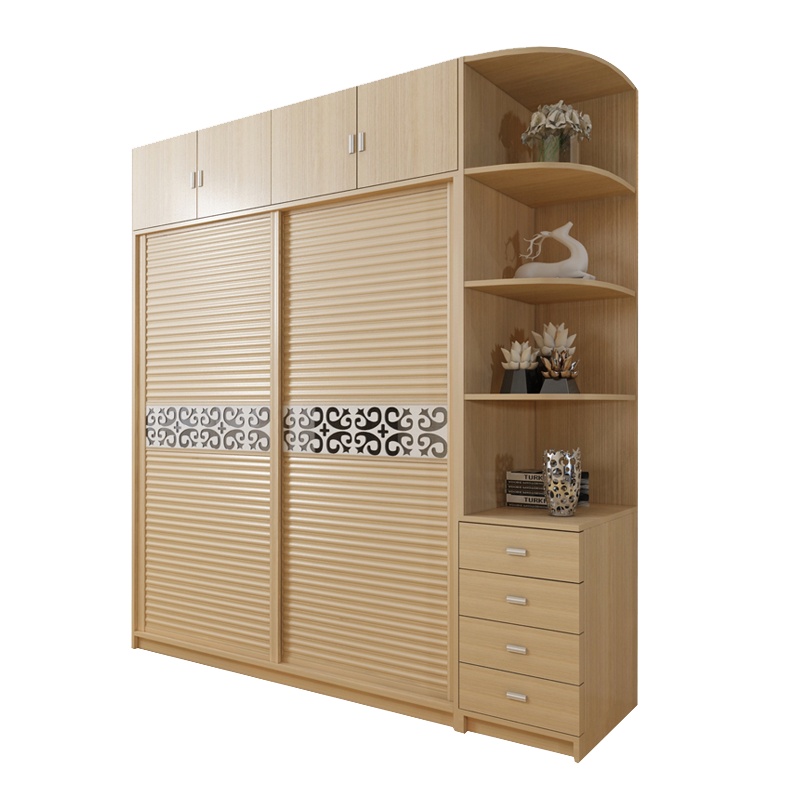 衣柜家用卧室现代简约法耐(FANAI)经济型推拉门简易柜子储物大衣橱