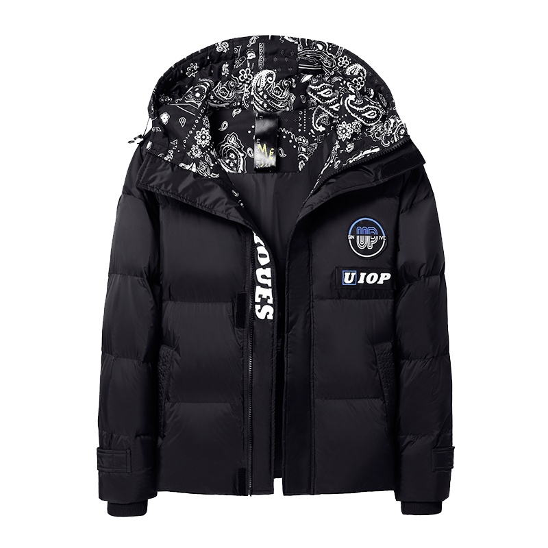 DEBRAND男士羽绒服冬季外套2021新款宽松短款加厚棉袄百搭棉服潮