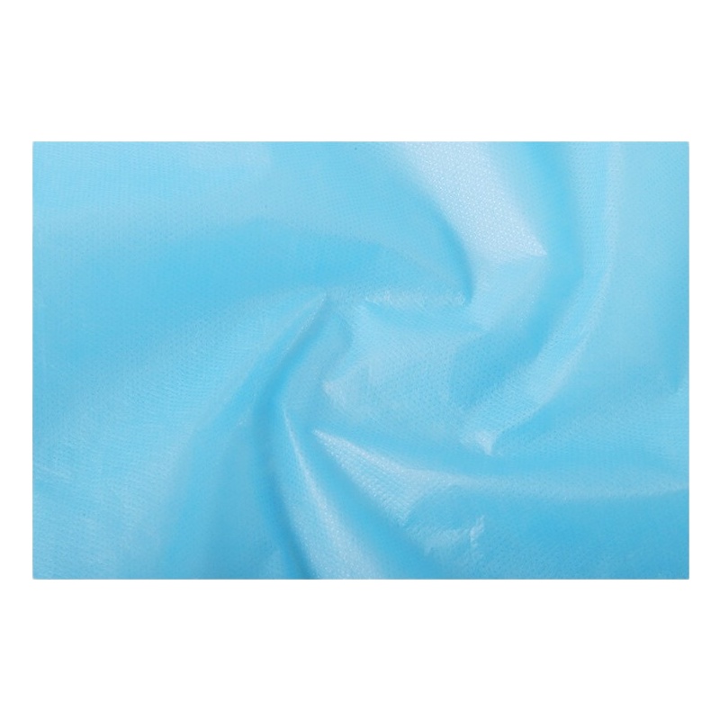 秝客 lefeke 一次性医用隔离衣 大褂型防护服 背开式防液体防护衣(蓝色款) GD