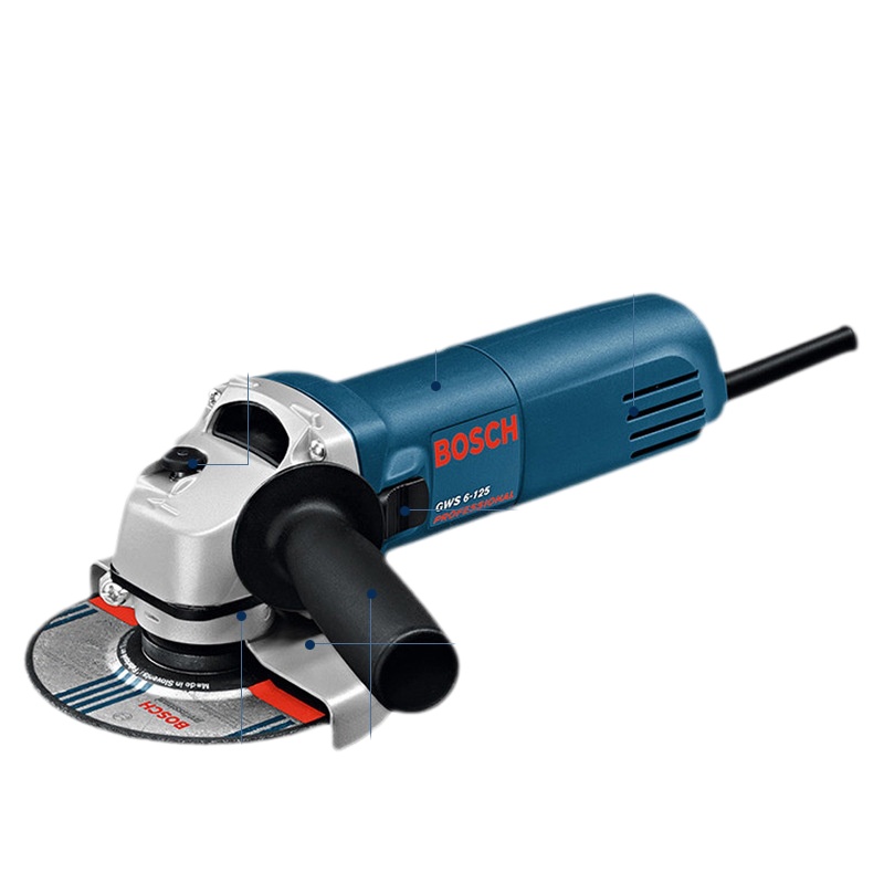 GWS 670 角磨机切割机打磨机磨光机多功能电动工具+切片+扳手 一套装